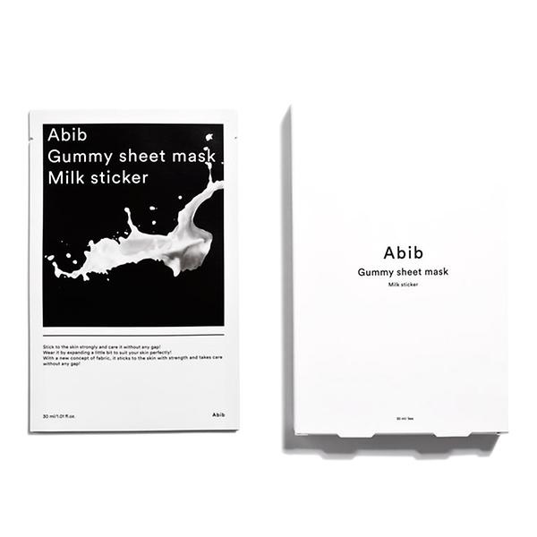 Abib Gummy Sheet Mask Milk Sticker 30ml 10ea Nutrition Whitening